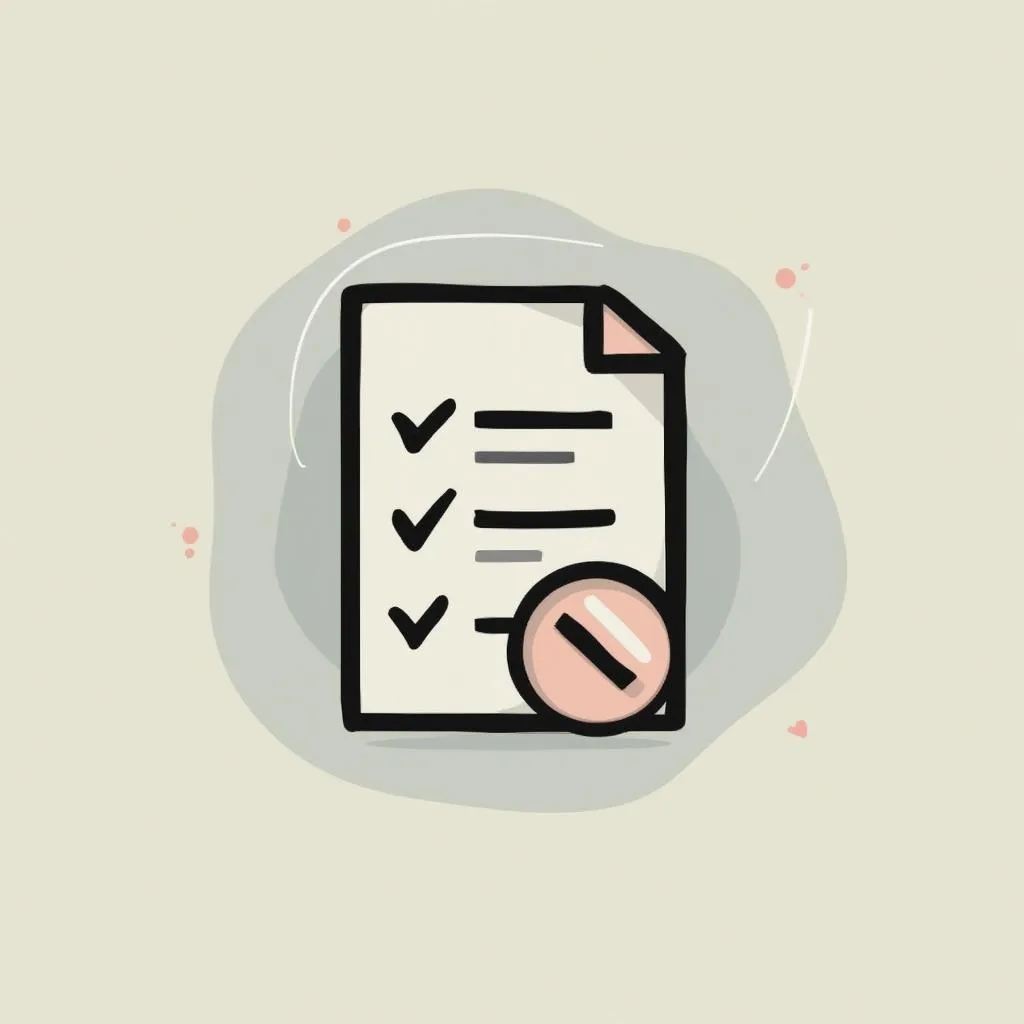 Icon representing personalized assessment